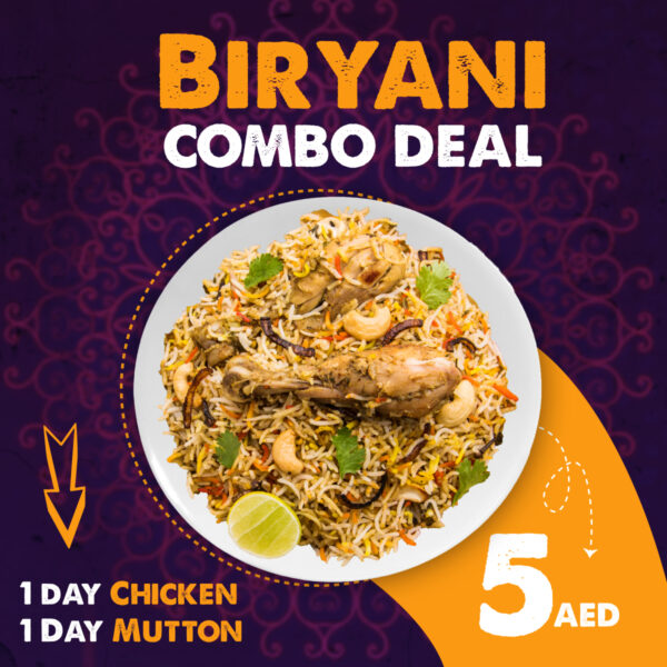 Biryani-combo-deal-with-Beef-and-Chicken