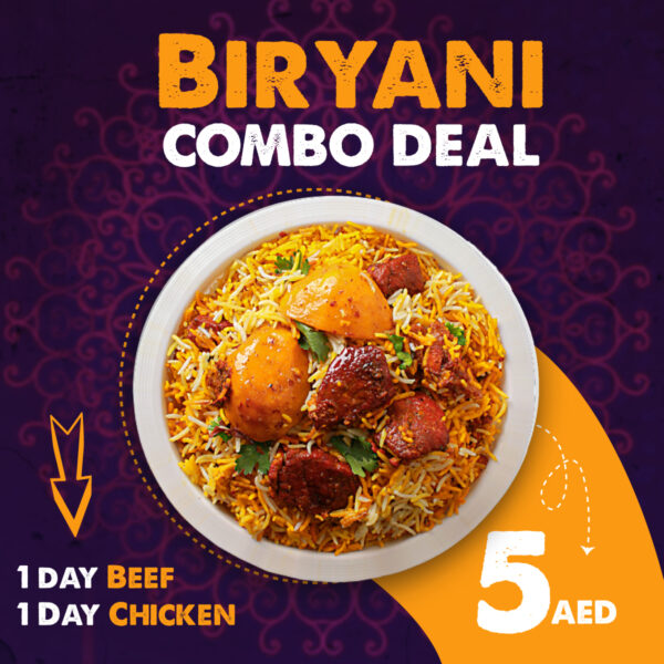 Biryani-combo-deal-with-Mutton-and-Chicken
